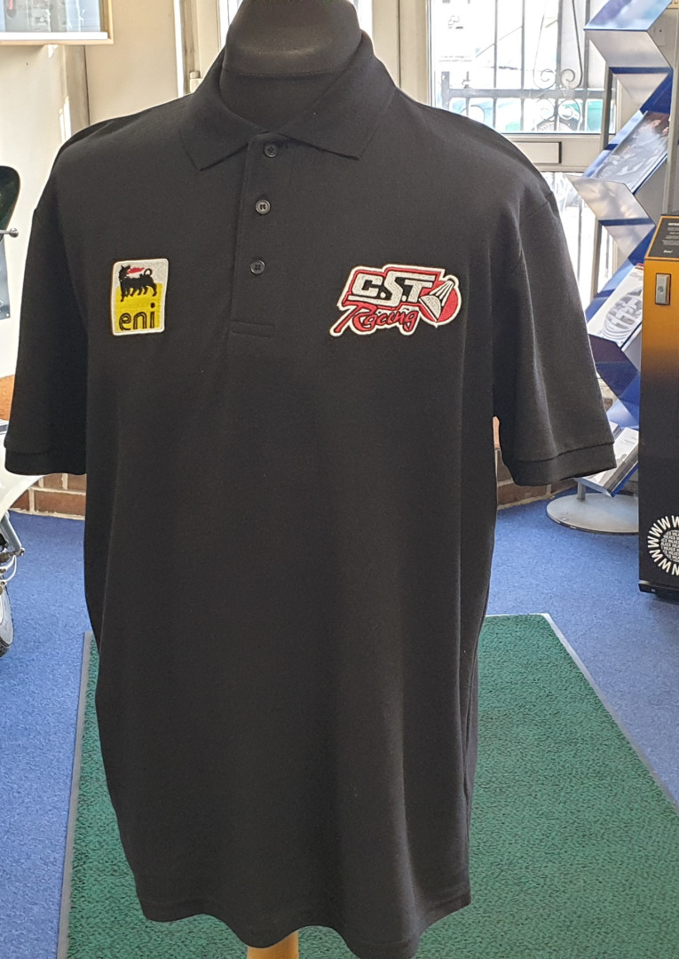 Chiselspeed Tuning LTD - CST POLO SHIRT BLACK FRONT LOGO