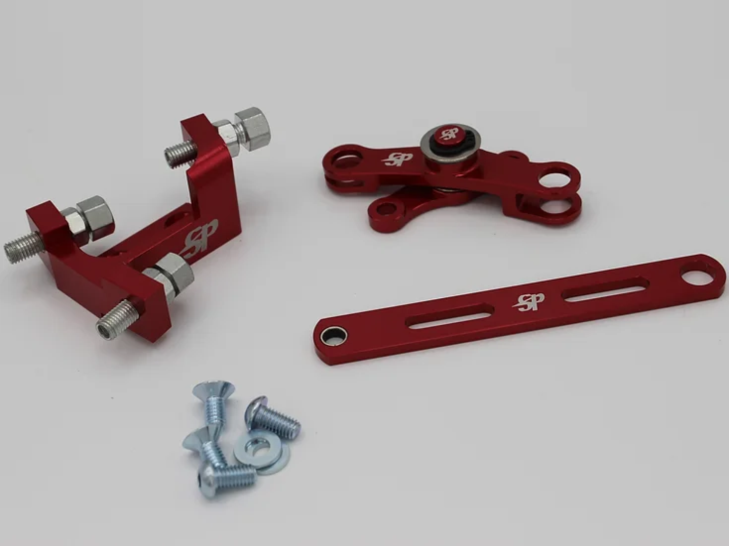 Chiselspeed Tuning LTD - Lambretta Gear Linkage Kit - Red